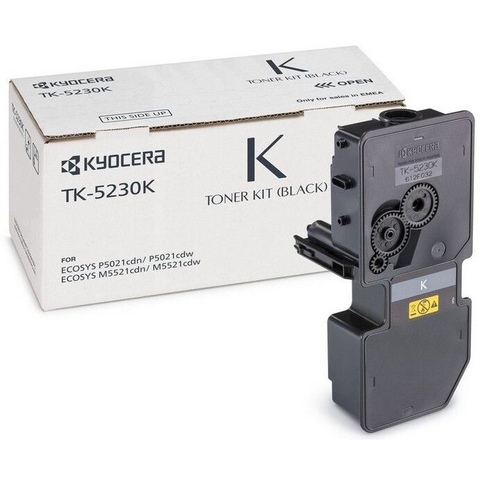 Oferte la CARTUS TONER BLACK TK-5230K 2.6K ORIGINAL KYOCERA ECOSYS M5521CDN