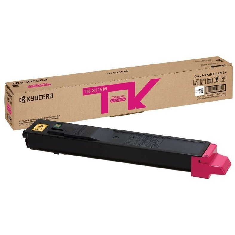 Oferte la CARTUS TONER MAGENTA TK-8115M 6K ORIGINAL KYOCERA M8124CIDN