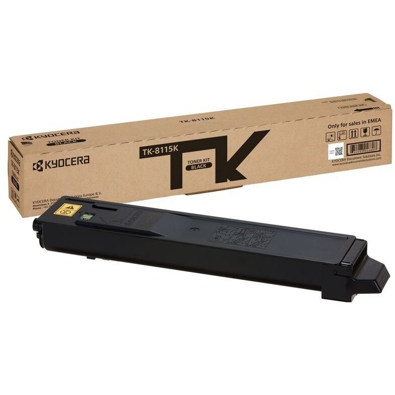 Oferte la CARTUS TONER BLACK TK-8115K 12K ORIGINAL KYOCERA M8124CIDN