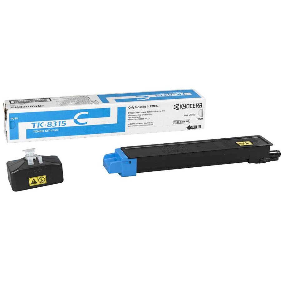 Oferte la CARTUS TONER CYAN TK-8315C 6K ORIGINAL KYOCERA TASKALFA 2550CI