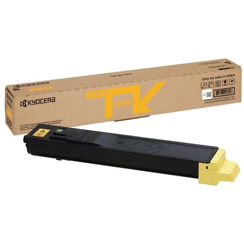 Oferte la CARTUS TONER YELLOW TK-8115Y 6K ORIGINAL KYOCERA M8124CIDN