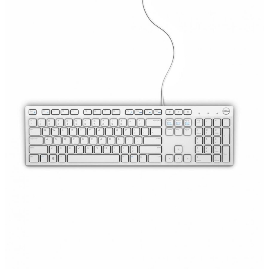Oferte la Tastatura DELL, KB216, cu fir, alba