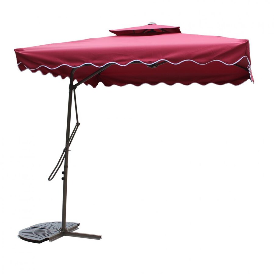 Oferte la Umbrela suspendata Heinner 220 x 220 cm, Rosu