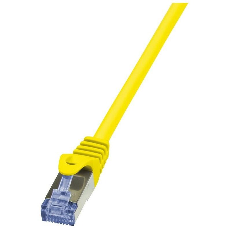 Oferte la Cablu S/FTP LOGILINK Cat6a, LSZH, cupru, 3 m, galben, AWG26, dublu ecranat CQ3067S