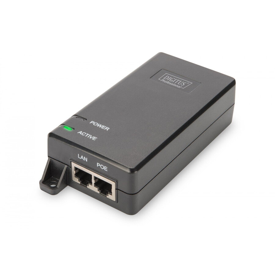 PowerLine PoE+ Injector GE/30W, PoE injector