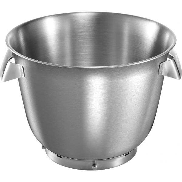 Oferte la Bol din otel inoxidabil Bosch MUZ9ER1, Ideal pentru cantitati mari de aluat, Volum 5.5 litri, Aluat rezultat 3.5kg, Doua manere solide pentru transportare facila, Greutate 923 grame, Pentru gama OptiMUM