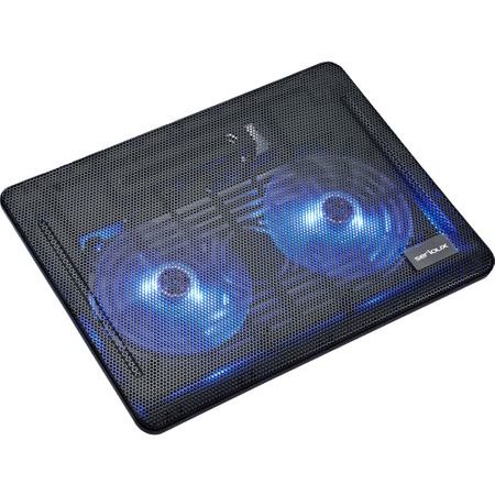 Oferte la Cooler laptop SRXNCP007 10-15.6 2 ventilatoare USB Negru