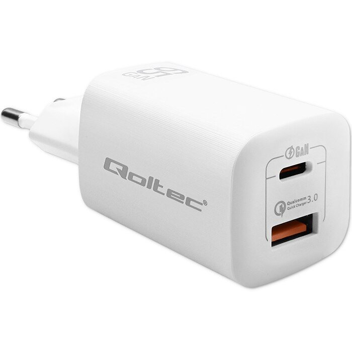 Oferte la Incarcator Retea USB Type-C USB 3.2   Type-A  65W Alb