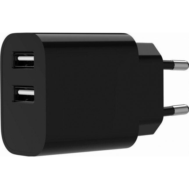 Oferte la Incarcator Retea 2xUSB-A 5V 2.4 A   Negru