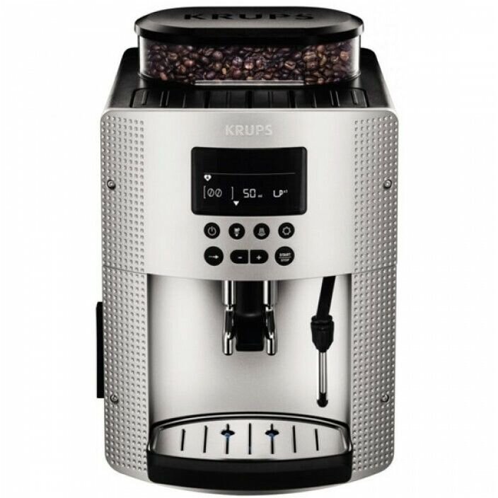 Oferte la Espressor automat Krups EA815E70 Espresseria Essential, 1450w, 15 Bar, 1.7 L, Argintiu