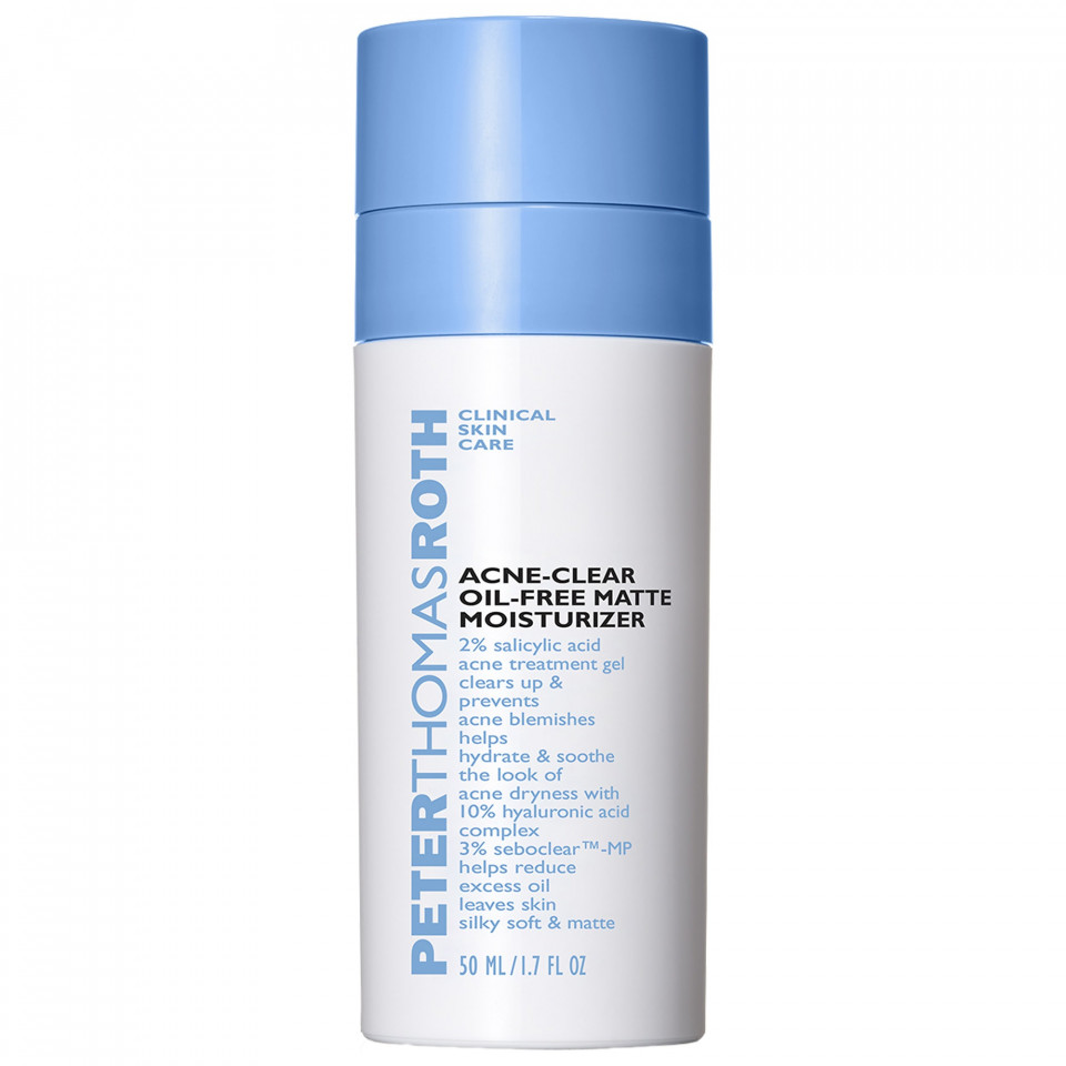 Oferte la Gel hidratant matifiant Peter Thomas Roth Acne-Clear Oil-Free Moisturizer, 50 Ml