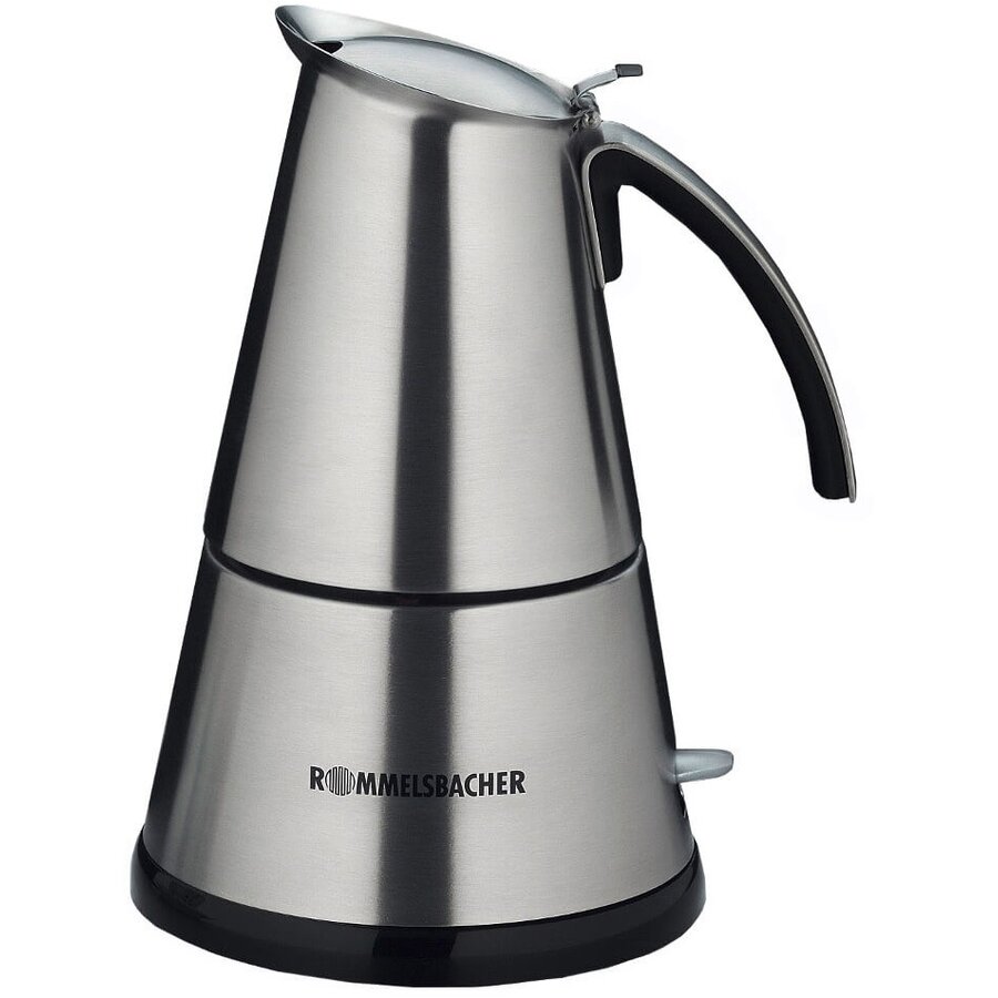 Cafetiera Espresso Maker EKO 364/E Capacitate 250ML Inox/Negru