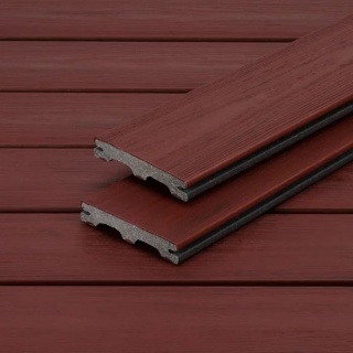 Oferte la Podele compozit  WPC UPM Piazza One  Red Padouk  25x140x4000 mm  55961/7740