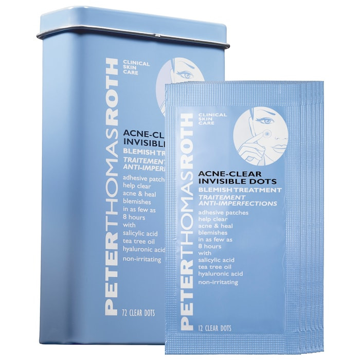 Oferte la Set plasturi pentru acnee Peter Thomas Roth Acne-Clear Invisible Dots Blemish Treatment 72 buc (Concentratie: Plasturi pentru acnee)