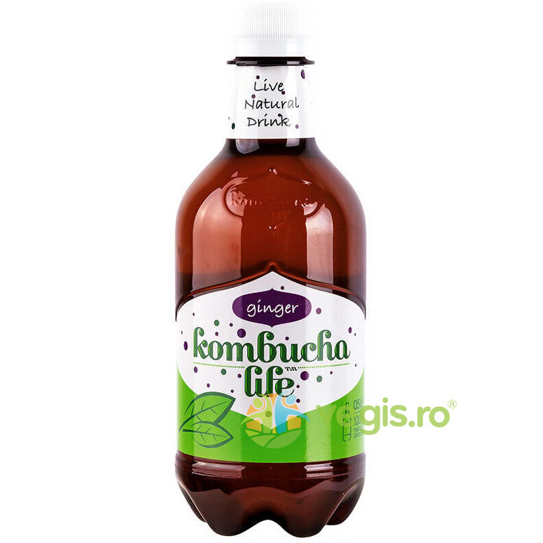 Oferte la Kombucha Life cu Ghimbir 500ml
