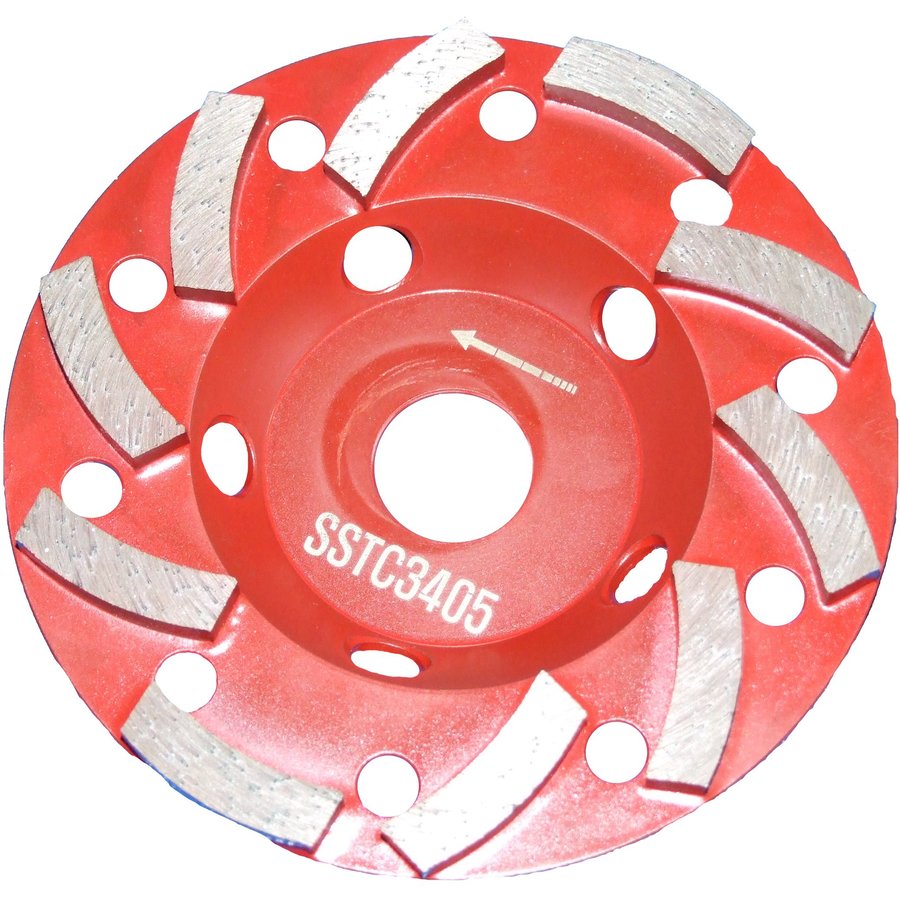 Oferte la Tudee 125x22.2mm Disc diamantat slefuire beton dur