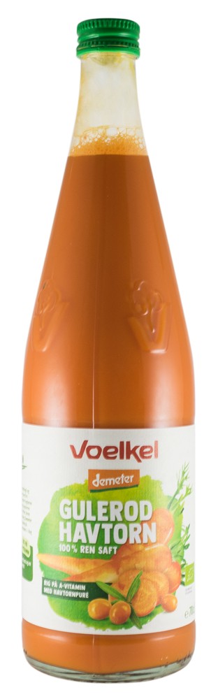 Oferte la Suc bio si demeter de morcovi si catina 700ml Voelkel