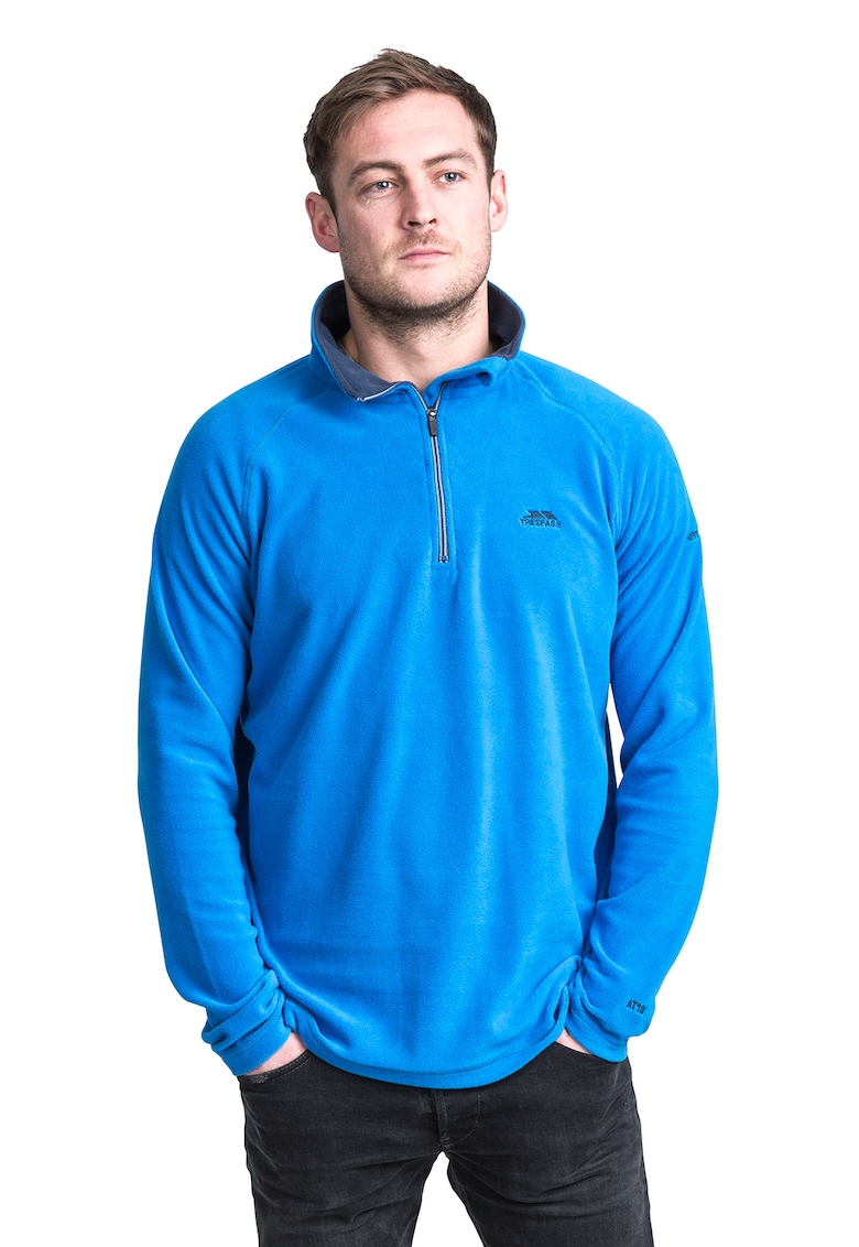 Oferte la Bluza din material microfleece cu fenta cu fermoar Blackford - Albastru deschis - Albastru -