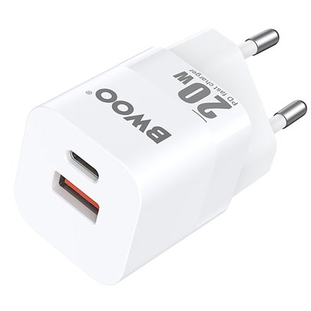 Oferte la Incarcator retea 20W USB C/USB Bwoo GSM183268