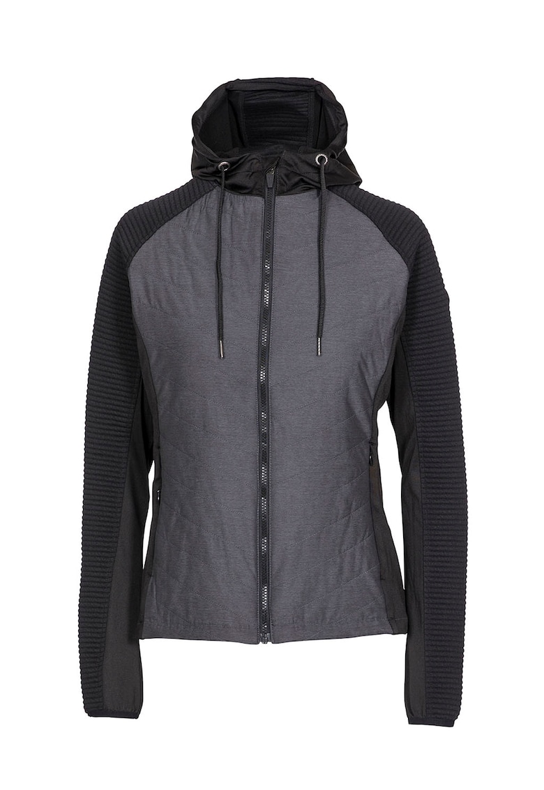 Oferte la Jacheta cu captuseala din material fleece - pentru drumetii Grace - Negru/Gri