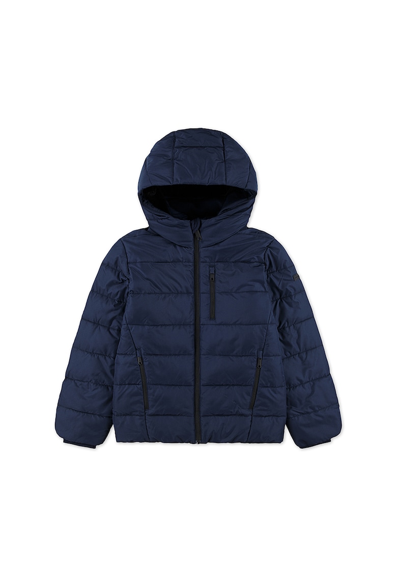 Oferte la Geaca cu fermoar si gluga - Bleumarin