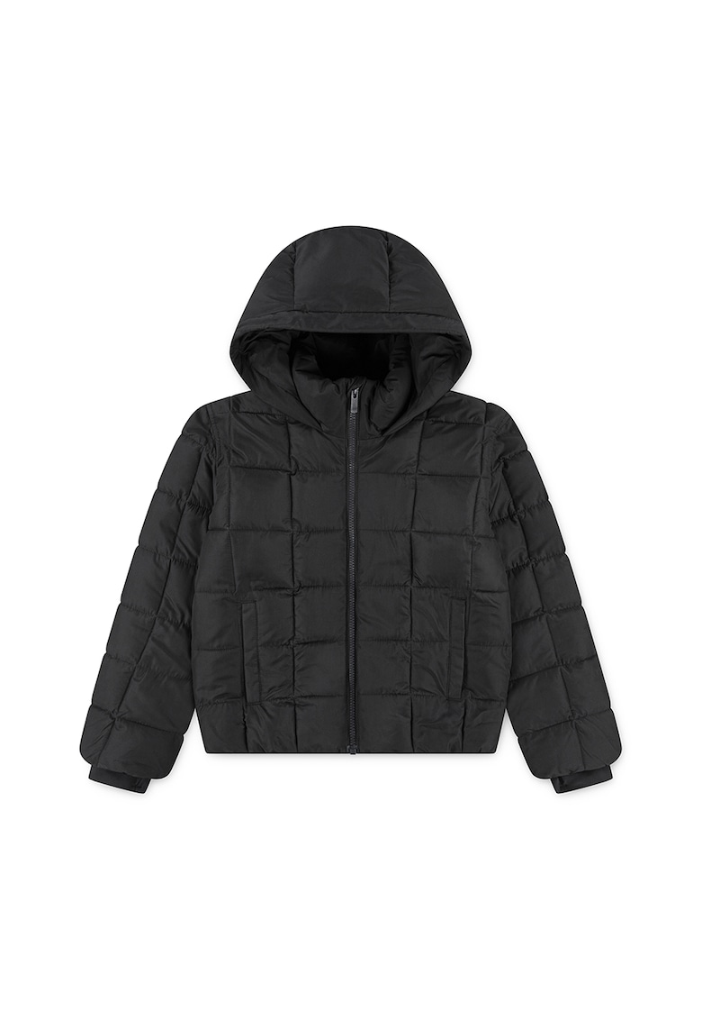 Oferte la Geaca cu model si fermoar - Negru