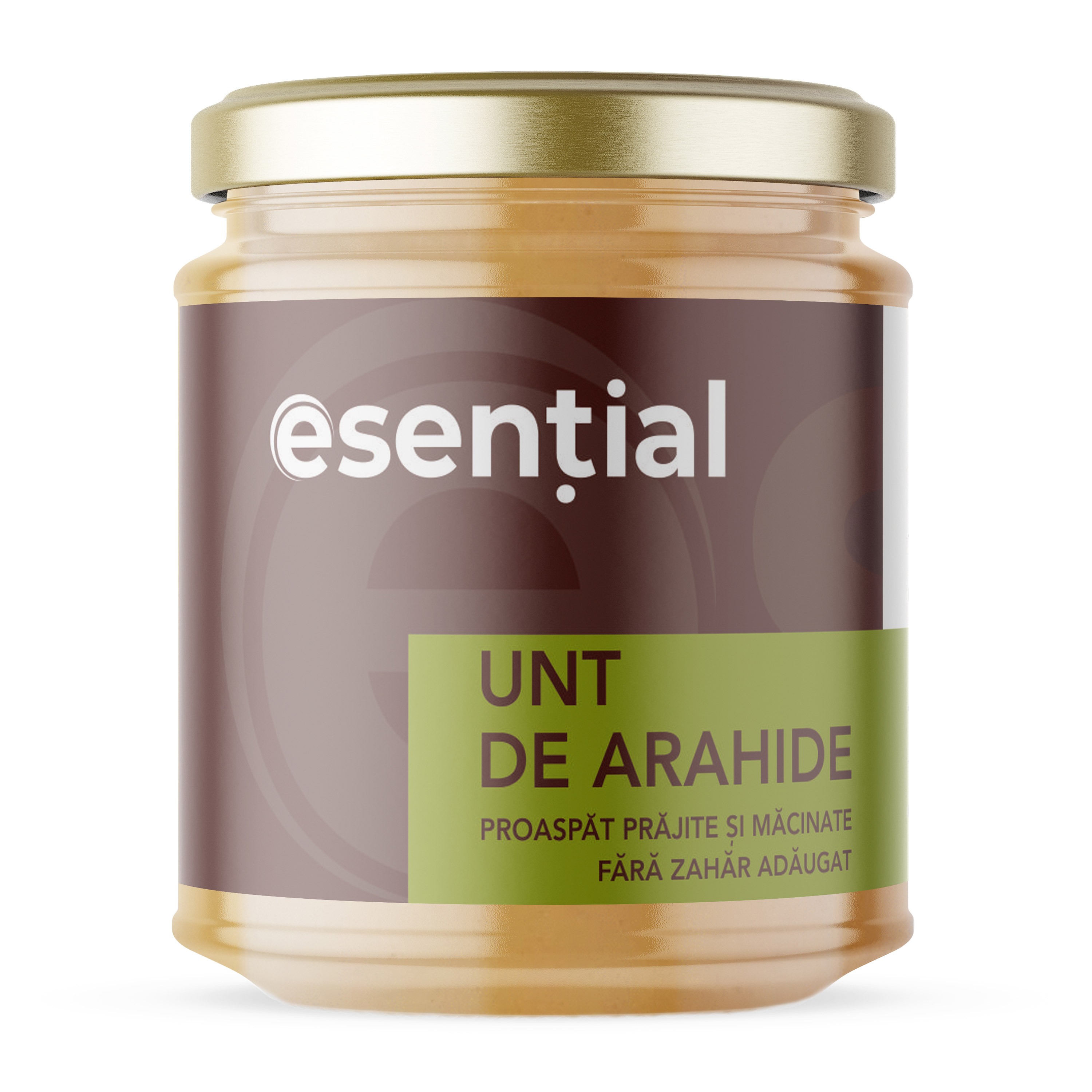 Oferte la Unt de arahide, 190g / 200ml Esential