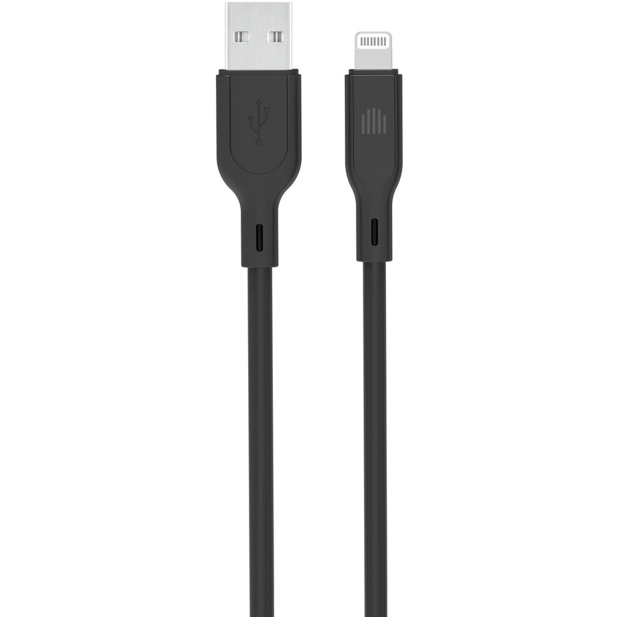 Oferte la Cablu de Date USB-A to Lightning Silicon 1.25m Negru