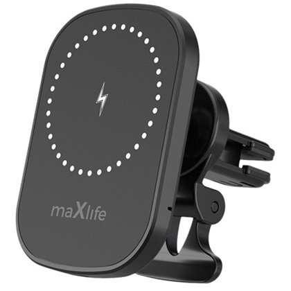 Oferte la Suport telefon magnetic cu incarcare wireless 15W prindere ventilatie Maxlife OEM0002447