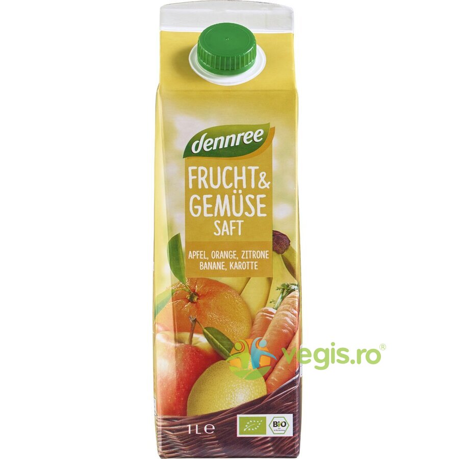Oferte la Suc Galben de Fructe si Legume Ecologic/Bio 1L