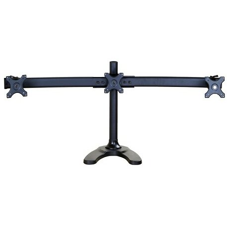 Oferte la Suport de birou NewStar pentru 3 x Monitoare, diagonala 10 - 27 inch, negru