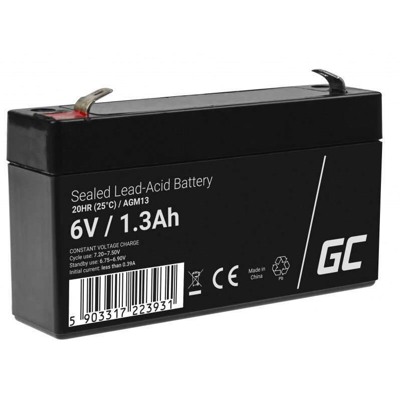 Oferte la Baterie AGM13 UPS   VRLA) 6V 1.3Ah Negru