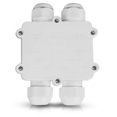 Oferte la Conector terminal 4PINI 8-12MM IP68 - alb V-TAC SKU-5983