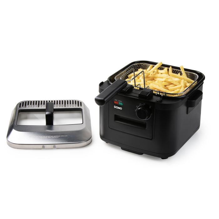 Oferte la Resigilat!Friteuza Domo DO545FR, 4L, 2000W, fereastra vizualizare