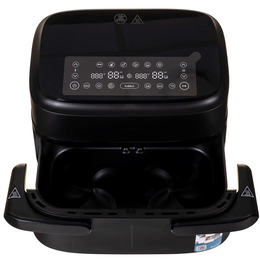 Oferte la Friteuza 1000 Series NA150/00 Double 7.1L 2450W Aer Cald Negru