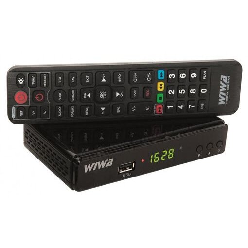 Oferte la Tuner TV DVB-T2 H.265 Negru