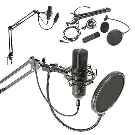 Oferte la Microfon USB pentru streaming si podcast BST STM300-PLUS