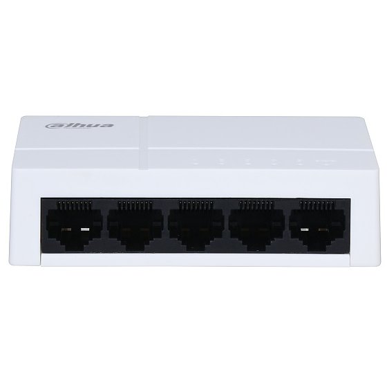 Oferte la Switch 5 porturi gigabit Eco Series Dahua PFS3005-5GT-L-V2, fara management, plug and play