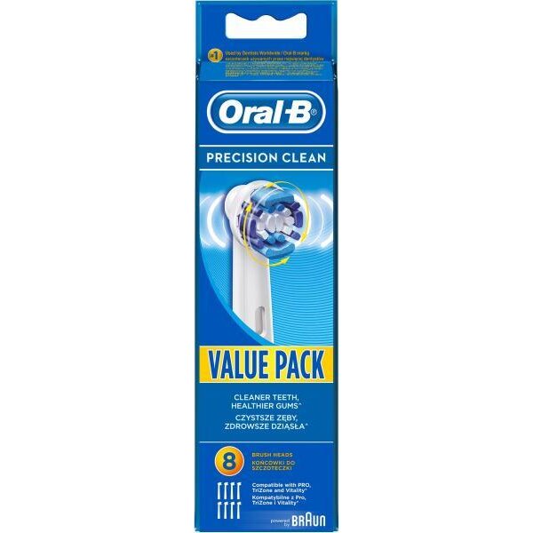 Oferte la Rezerva Periuta Dinti EB20RX-8 Precision Clean 8 pcs Alb