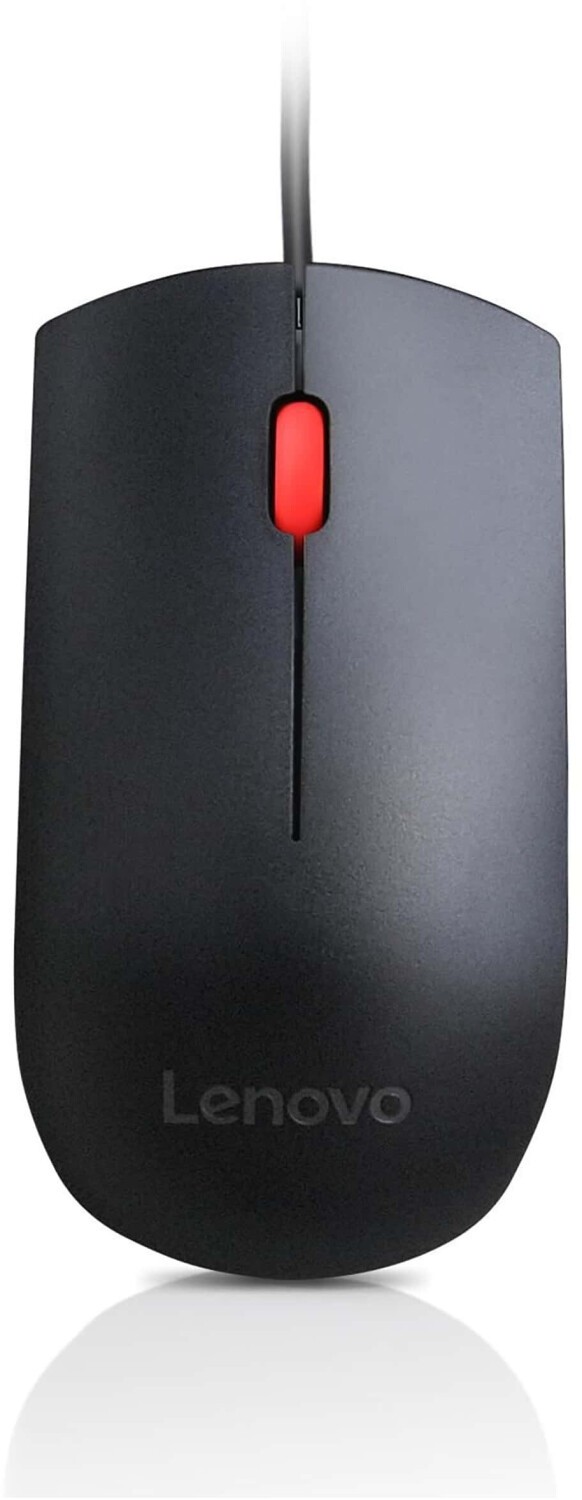 Oferte la Mouse LENOVO; model: ESSENTIAL; NEGRU; USB