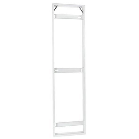 Carcasa pentru Corp Iluminat 120cm x 30cm Aluminiu Alb