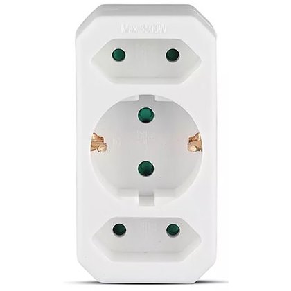 Oferte la Adaptor 3 prize 1X16A 2x2.5A max 3500W V-TAC SKU-8804