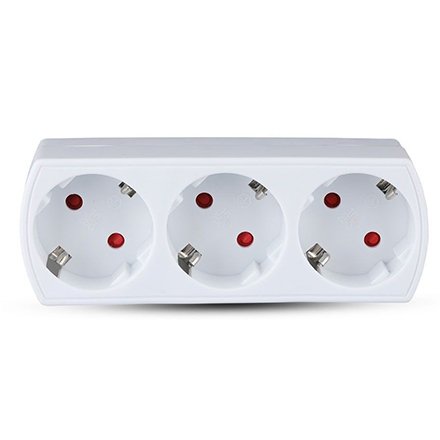 Adaptor 3 Prize 3x16A Max 3680W Alb