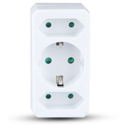 Oferte la Adaptor 3 prize 2X2.5A si 1X16A max 3680W V-TAC SKU-8784