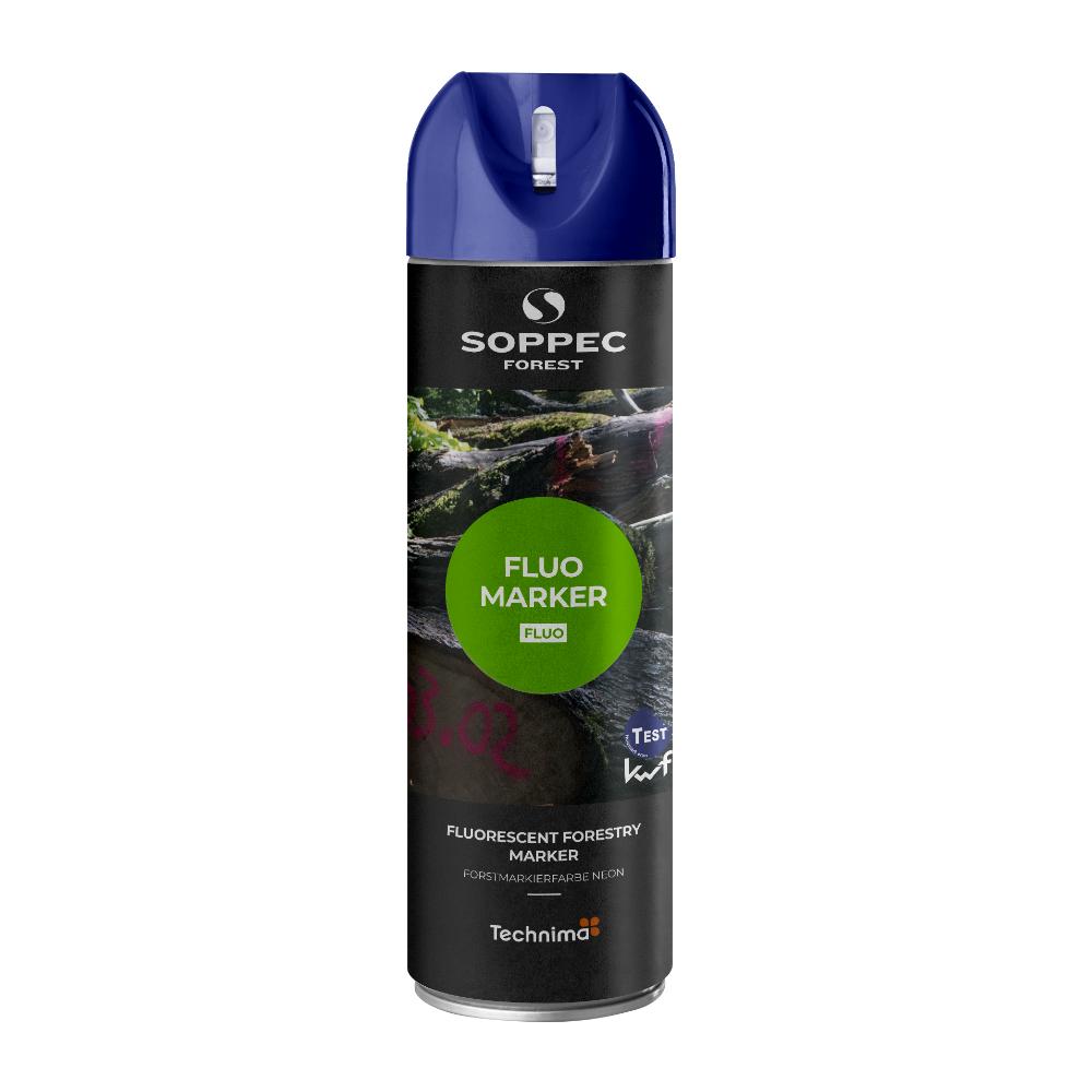 Oferte la Marker forestier fluorescent pe termen scurt Soppec, albastru, 500 ml