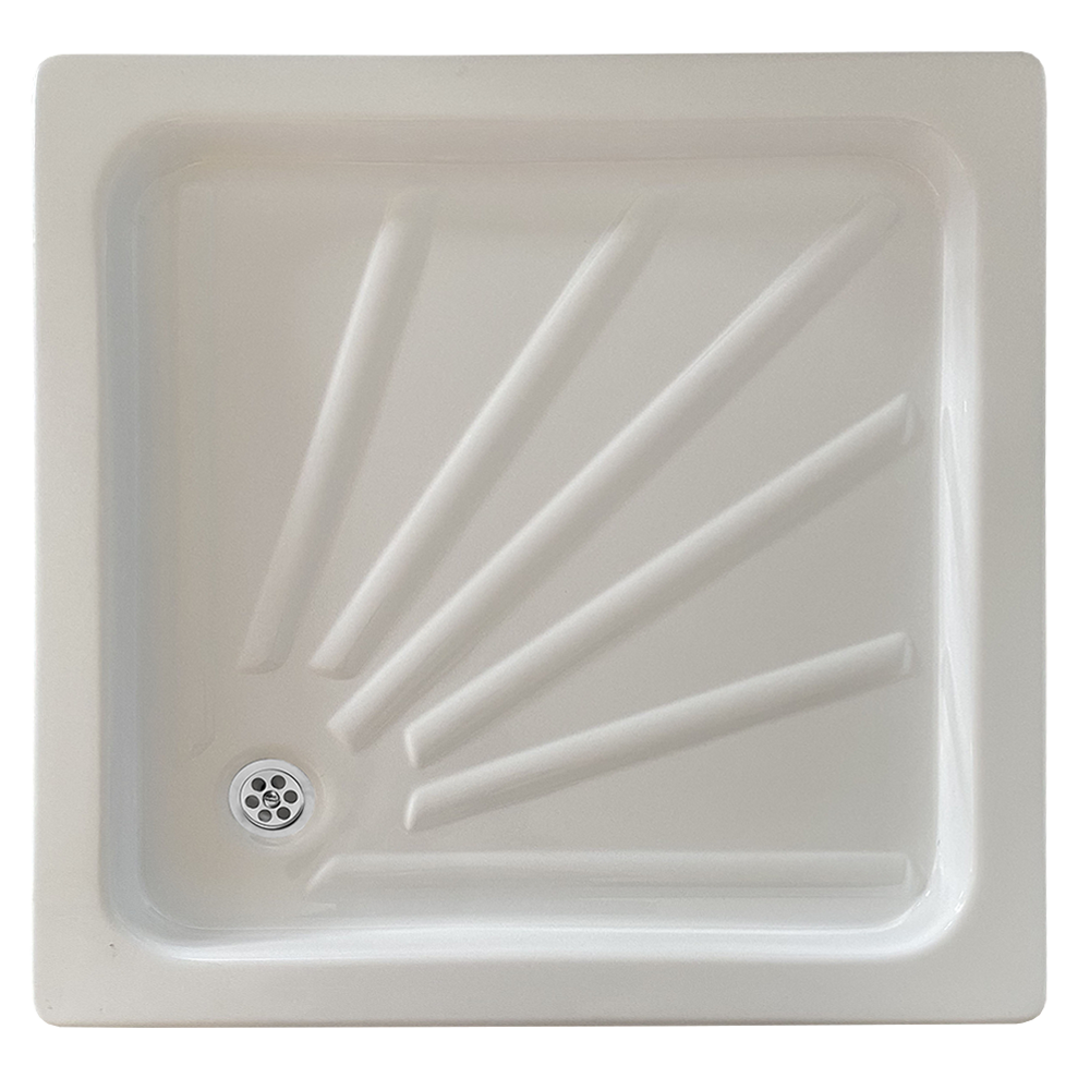 Oferte la  Cadita de dus Fibrocom Mercur, patrata, acril, 70 x 70 x 14 mm