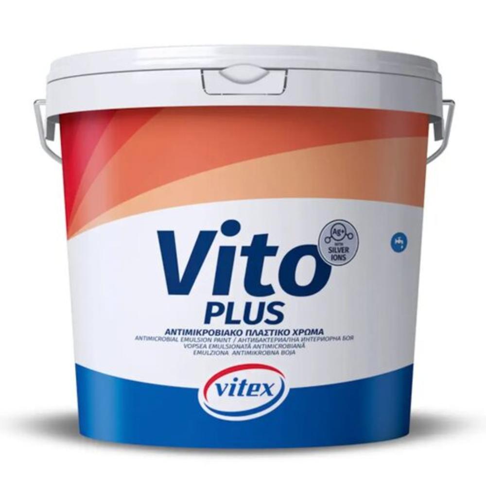 Oferte la Vopsea super-lavabila cu ioni Ag, Vitex Vito Plus, alb, 15 l