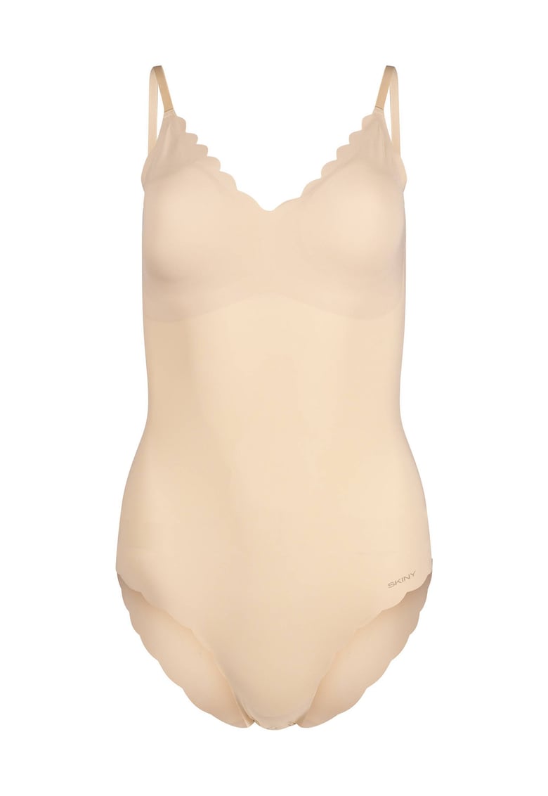 Oferte la Body cu terminatii valurite - Bej