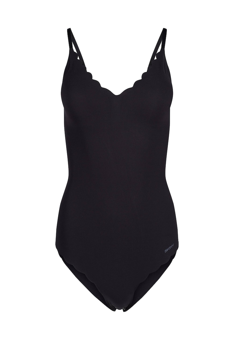 Oferte la Body cu terminatii valurite - Negru