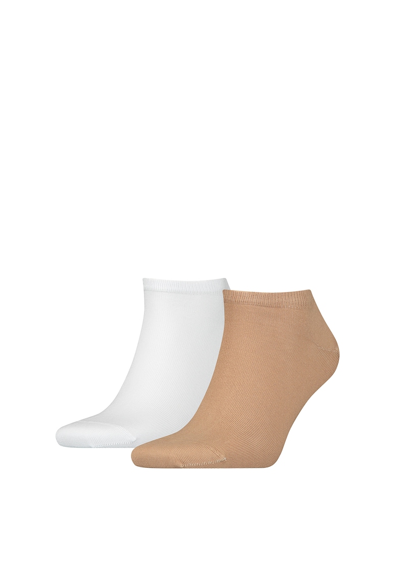 Oferte la Set de sosete pana la glezna - 2 perechi - Kaki